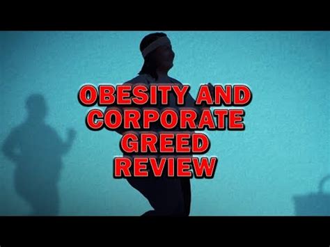 Corporate greed, not wages, is behind inflation. . Obesity and corporate greed summary